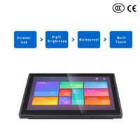 PC industriel Android de 13.3 pouces RK3288/RK3388 moniteur à écran tactile 10 points Interface USB prise en charge POE Android 11 tablette PC