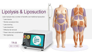 Instrumen Bedah Lipolisis Laser Medis Profesional 980nm 1470nm Diode Laser Penurunan Berat Badan Liposuction Endo Laser Lift - Product Image 6