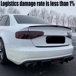 Alerón Trasero de Plástico ABS de Alta Calidad YKSRDNF para Audi A4 B8 B8.5 2009 2010 2011 2012 2013 2014 2015 2016 - Product Image 2