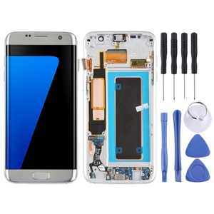 Vendita Diretta di Fabbrica Schermo LCD AMOLED Originale per <span class=keywords><strong>Galaxy</strong></span> <span class=keywords><strong>S7</strong></span> Edge / G935F / G935FD con Assemblaggio Digitalizzatore Garanzia 1 Anno - Product Image 1