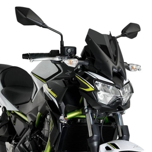 RACEPRO-Parabrisas para motocicleta, pantalla con soporte para <span class=keywords><strong>Kawasaki</strong></span> Z650 Z900 <span class=keywords><strong>2020</strong></span> 2021 - Product Image 1