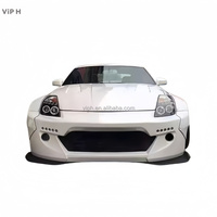Nouveau kit carrosserie large RB pour 350Z avec pare-chocs avant en fibre de verre, lèvre avant et aileron de garde-boue – Fixation universelle par vis