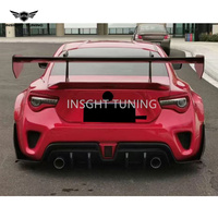 Kit de Carrocería de Fibra de Vidrio con Diseño Robot Incluye Parachoques y Capó para Actualizar Gt86 y Subaru BRZ a un Bodykit Ancho Estilo Robot