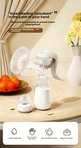 Nouveau tire-lait manuel de qualité supérieure à col standard, sans BPA, avec petit <span class=keywords><strong>biberon</strong></span> de rangement mains libres pour l'<span class=keywords><strong>allaitement</strong></span> - Product Image 2