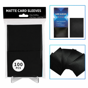 Fundas Protectoras para Tarjetas Coleccionables, Coloridas, Mate, Personalizadas, 100 Unidades, de PP Texturizado - Product Image 6