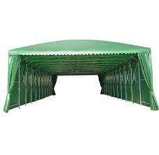 Carpa Plegable Retráctil Tipo Acordeón con Ruedas para Garaje, Toldo de Caravana y Cochera - Product Image 2