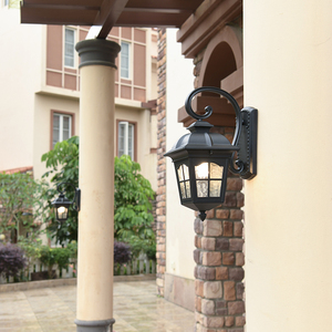 Lámpara de Pared Exterior de Aluminio LED de Estilo Europeo, Impermeable, <span class=keywords><strong>para</strong></span> Balcón, Entrada de Villa, Jardín, Terraza, Azotea y Patio - Product Image 2