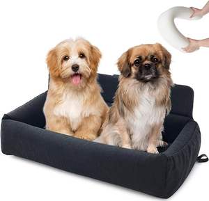 Cama para mascotas de Interior de coche de doble uso Patrón sólido Asistente de viaje extraíble y lavable para conductores para explosiones transfronterizas de Amazon - Product Image 3