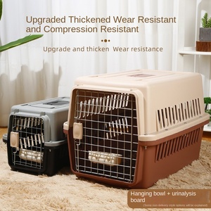 <span class=keywords><strong>Cage</strong></span> de voiture portable Summer Pet Air Box S pour petits, moyens et grands chiens <span class=keywords><strong>Cage</strong></span> interactive en plastique de bambou pour public cible Chien - Product Image 5