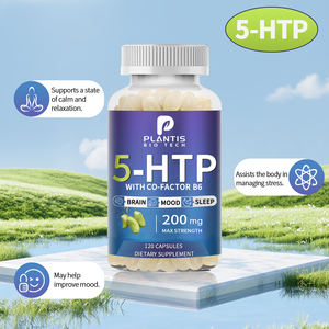 Capsule di 5-HTP per Aumento della Serotonina e Riduzione dell'Ansia, Integratori Alimentari per Adulti, Disponibile OEM - Product Image 2