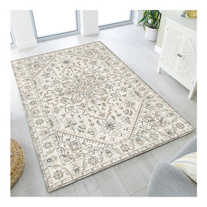 <span class=keywords><strong>Tapis</strong></span> de sol <span class=keywords><strong>vintage</strong></span> à motif floral persan 3D, nouveau design, prix abordable, pour salon - Product Image 6