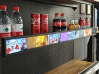 Pantalla Publicitaria Digital VETO de 37.8 Pulgadas, Pantalla LCD Extensible de Pared para Interiores, para Supermercados y Comercios Minoristas