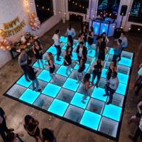 Piste de danse LED 3D magnétique IP54 pour extérieur, piste de danse pour mariage, pista de baile iluminada, panneau de piste de danse LED pour DJ, discothèque, fête