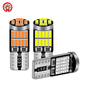 Ampoule LED T10 ultra-lumineuse W5W de couleur blanche avec éclairage multicolore pour l'intérieur de la voiture, le plafond et les feux de stationnement - Product Image 5