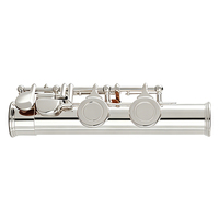 Professional Grade C Tone Flute 16 Keys Closed Holes Silver Plated Finish Surface Concert Flute