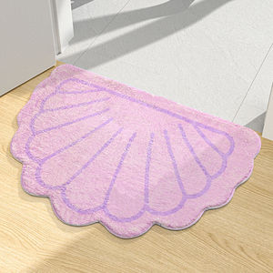 Tappetino per piedi con conchiglia lavabile assorbente per cartoni animati tappetino da bagno da spiaggia carino per bambini tappeto per la decorazione del bagno del <span class=keywords><strong>mare</strong></span> del fumetto - Product Image 6