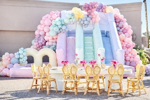 Silla Infantil Moderna de Ratán Natural para Eventos, Silla de Mimbre Hecha a Mano para Niños, Decoración para Fiestas y Bodas - Product Image 5