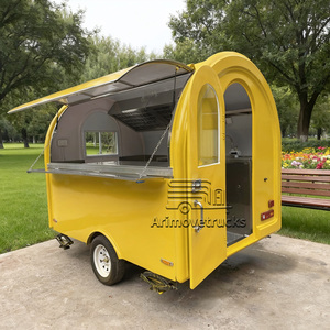 Tùy Chỉnh Độc Đáo Thương Mại Ngoài Trời Cà Phê Boba Trà Mềm Lạnh Uống Rượu Vang Nước Trái Cây Thực Phẩm Xe Tải Giỏ Hàng Cho Phục Vụ Các Sự Kiện - Product Image 3