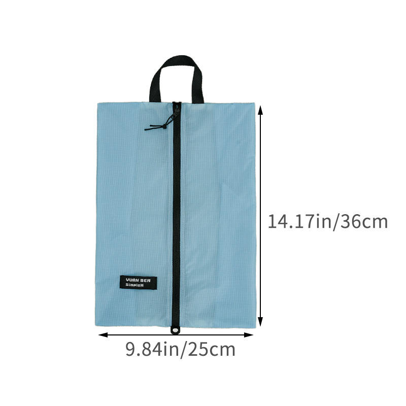 สีน้ำเงิน ขนาดกลาง - เคลือบซิลิโคนกันน้ำ M