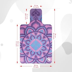 Premium Lightweight Foldable Washable Pilates Reformer Machine <b>Mat</b> Non-Slip Pilates Reformer Cover for <b>Gym</b> - Product Image 2