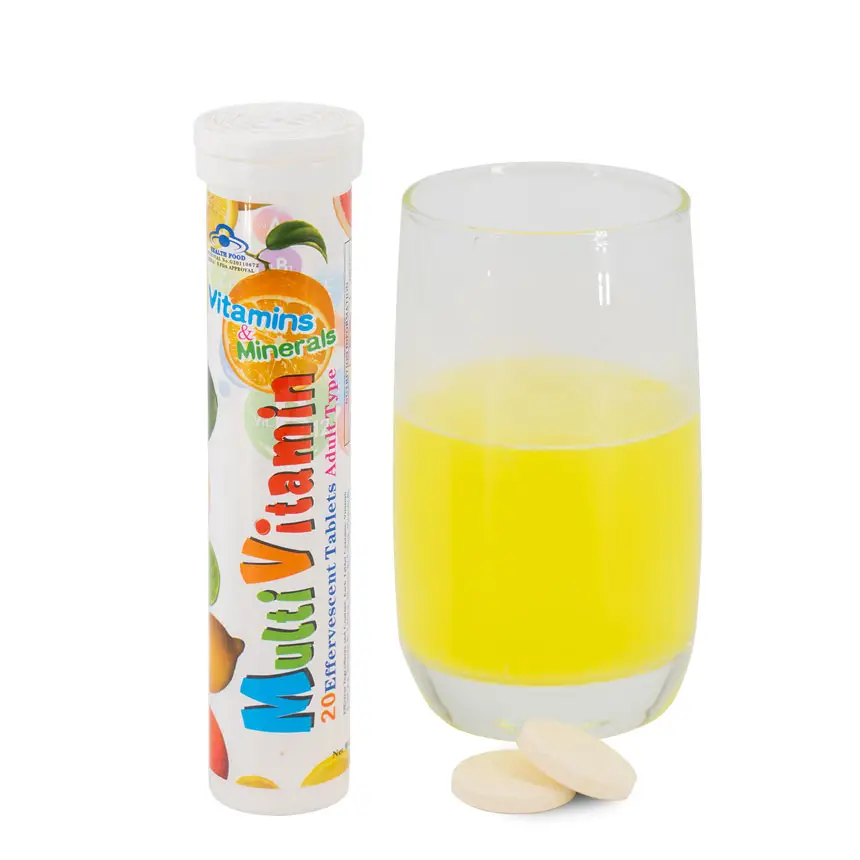 Healthy Formula Vitamins and Minerals Multivitamins Effervescent Tablets