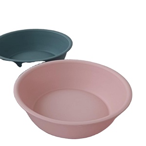 Simple Nordic Solid Color Student Dormitory Laundry Basin Home Washbasin Washing Plastic Basin Washbasin Washbasin