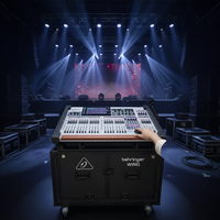 Console de mixage audio numérique professionnelle DEFEND GUARD Wing 48 canaux avec écran tactile, enregistrement multi-pistes et étui antichoc