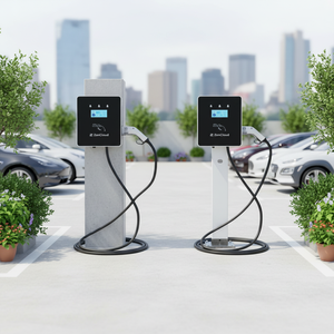 Cargador Portátil para Auto de 16A y 3.5kW CA con Caja de Control Tipo 1, Tipo 2 y GBT, Control Remoto y Cable de Carga para Vehículo Eléctrico - Product Image 1