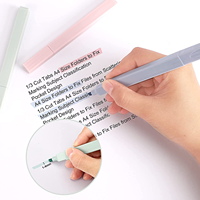 Stylo surligneur carré Macaron en gros, couleurs douces, encre à séchage rapide pour la mise en évidence biblique, le journaling, logo personnalisé pour étudiants