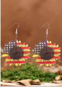You Are <span class=keywords><strong>My</strong></span> <span class=keywords><strong>Sunshine</strong></span> Jewelry orecchini pendenti in legno moda fatti a mano margherita girasole regali di compleanno naturali per le donne personalizzati - Product Image 6