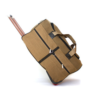 Bolsa <span class=keywords><strong>de</strong></span> equipaje con ruedas <span class=keywords><strong>de</strong></span> lona ligera <span class=keywords><strong>de</strong></span> gran capacidad para hombres 158 bolsa <span class=keywords><strong>de</strong></span> viaje portátil para Estudios Internacionales en el extranjero - Product Image 5