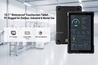 Tablette robuste étanche 10,1 pouces F9A Intel N100 Quad Core 3,4 GHz IP65 Ordinateur industriel avec RS232 RJ45 LAN 4G LTE