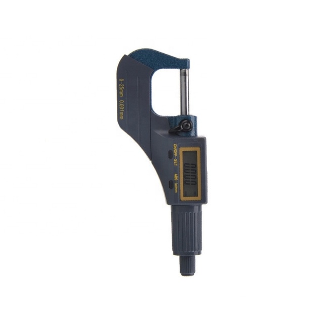 0-1" / 0-25mm Digital Display Micrometer Thickness Measuring Tools  With Battery