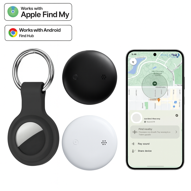 Smart Tag Google Find My Device AirTag Pet Tracker Global MFI GPS Locator Wallet Card Bag Key Finder IOS Android Anti Lost Tag