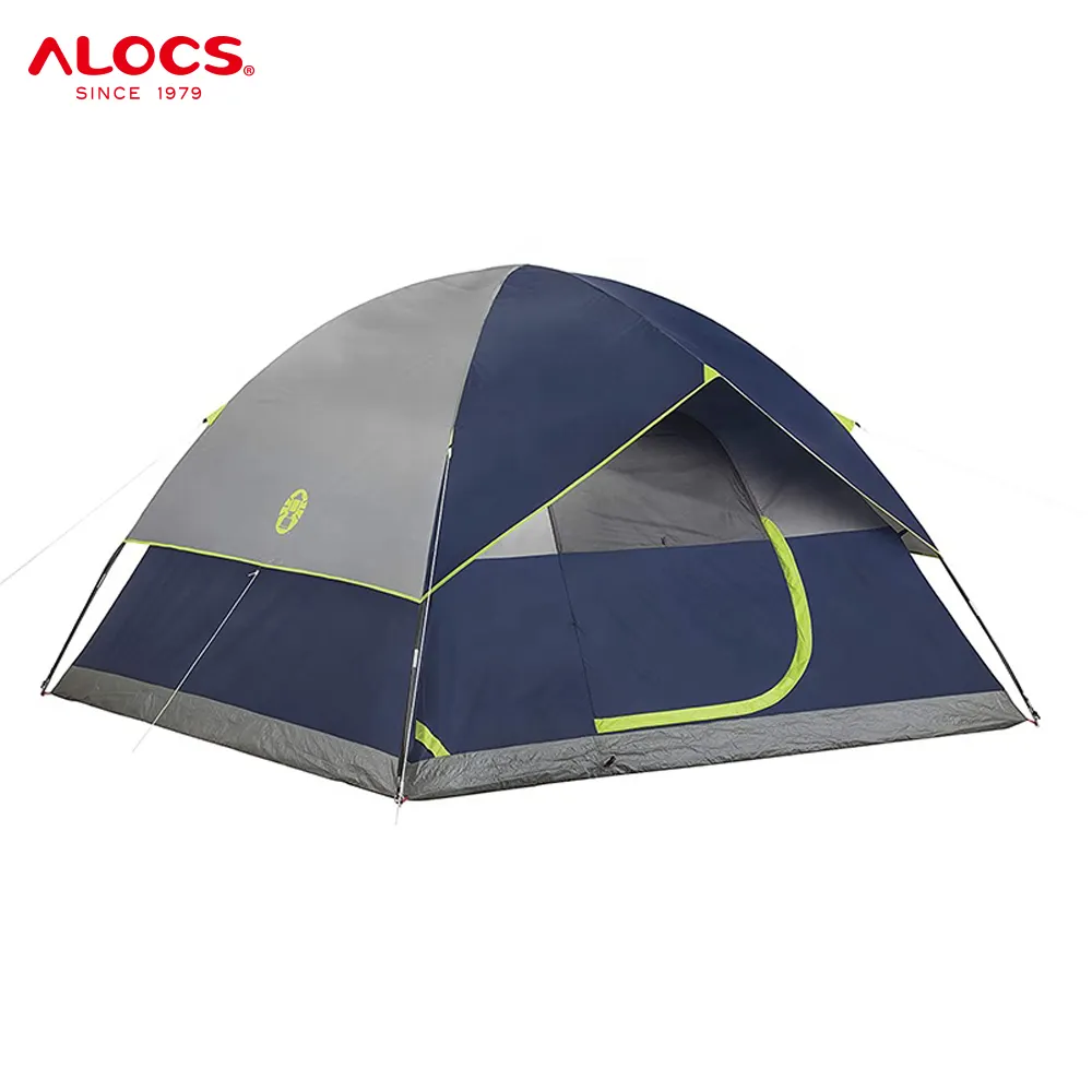 Alocs Outdoor Windproof Family Camping Tent Portable Tent for Camping Hiking
