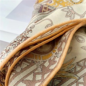 130X130Cm Zijden Wollen Sjaal Dames Grote Vierkante Sjaal Dames Rok Airconditioning All-Match Sjaal Herfst En Winter - Product Image 2