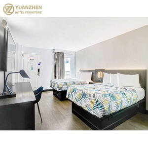 Một cửa khách sạn chìa khóa trao tay giải pháp hiện đại thân thiện với môi sang trọng Vua Kích thước gỗ sồi khách sạn phòng ngủ Bộ - Product Image 4