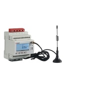 Compteur triphasé Acrel ADW300-2C 2 canaux avec communication RS485, écran LCD, moniteur de puissance AC, surveillance de réseau basse tension