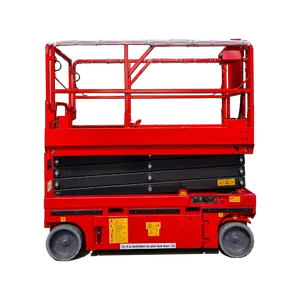 Hot Selling Mobile Aerial Work 6-14M 550KG Platform Hydraulic Electric Self Propelled Scissor Lift