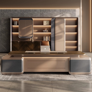 Ceo Executive Office Furniture High-end, Luxurious, Modern Office <strong>Desk</strong> For Administrative Use, Manager's <strong>desk</strong> And Chair - Product Image 3