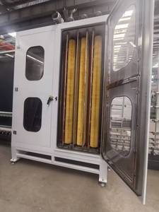 Автоматизированная линия по производству стеклопакетов с управлением ПЛК, высокоскоростная, с заполнением аргоном, для изготовления двойного стеклопакета - Product Image 3