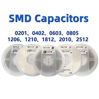 Kit de Condensadores, Libro de Muestras de Condensadores SMD 1206, 0201, 0402, 0603, 0805, 50~92 Valores