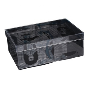 High-end bamboo handle acrylic portable square box portable candy gift box