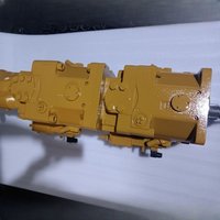 Pompe à pistons axiaux Rexroth A11VO260EP2G11R-NZD12K07RH-S 350 bars, 2 étages, hydraulique industrielle, arbre vertical