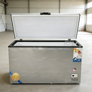 Congélateur coffre horizontal à porte supérieure H 470L pour usage domestique, congélateur à température unique pour usage commercial - Product Image 1