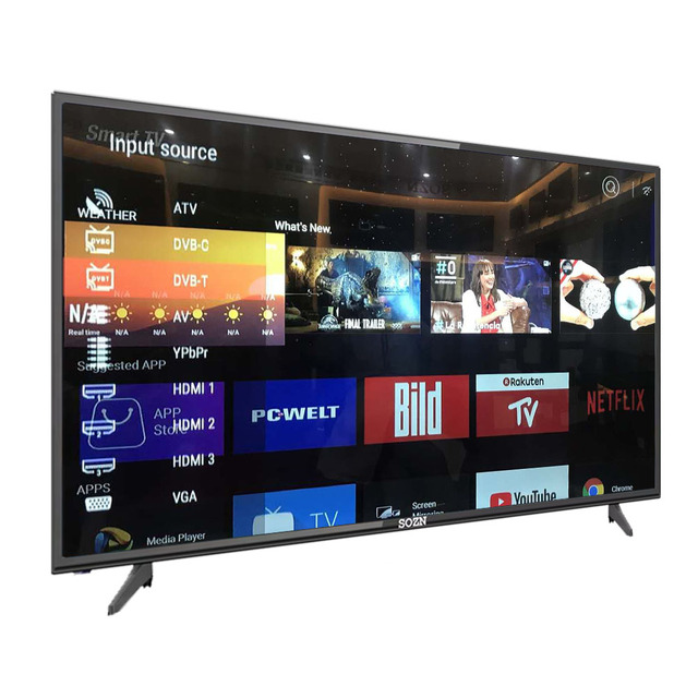 Television 4k Smart Tv 55 Inch 65 Inch 75 Inch 85 Inch 100 Inch Led Television Smart Tv Flat Screen Android Explosion-proof Tv