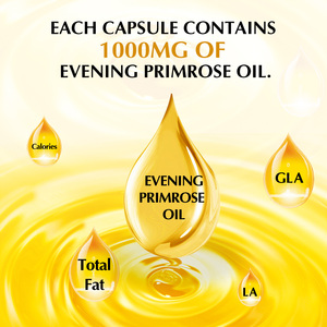 Capsule di Olio di Enotera, Integratore Tonico Nutrizionale Ricco di GLA per l'Equilibrio Ormonale Femminile - Product Image 5