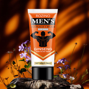 ROZINO Crema de Masaje de Ginseng para Hombre con Aloe Vera para Hidratación Corporal y Cuidado de la Piel 60g Guangdong D-228 - Product Image 4