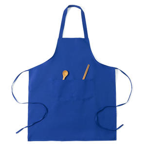 مريلة نسائية بدون أكمام بجيبين من البوليستر قابلة للغسل باللون الأسود للمطبخ والطهي والتنظيف والشواء مع إمكانية طباعة شعار مخصص من CTY Promos - Product Image 5