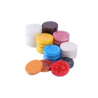 Pions de Backgammon Professionnels de 30 mm, Lestés et Lisses, pour Tournoi, Remplacement de Jeu de Plateau, Kit Classique de Jeu d'Échecs, pour Loisirs
